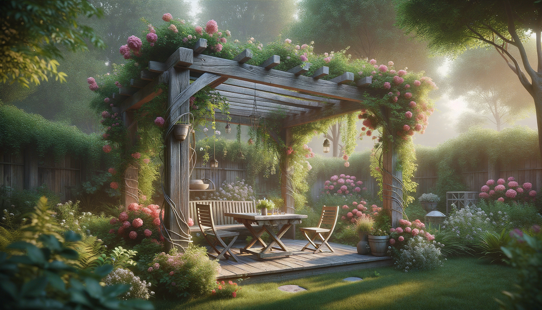 Enhance Your Garden with a Stylish Pergola